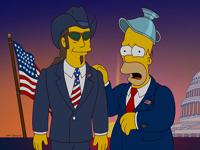 Политические неумехи с Гомером Симпсоном 