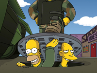 Гомер в армии 